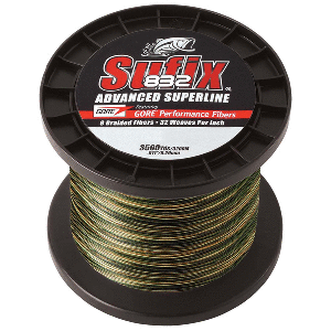 Sufix 832&reg; Advanced Superline&reg; Braid - 15lb - Camo - 3500 yds